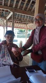 PENYALURAN BLT DD BULAN OKTOBER - DESEMBER DI KALURAHAN MONGGOL